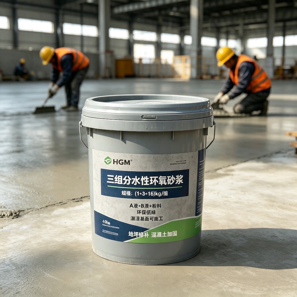 青白江三组份水性环氧砂浆